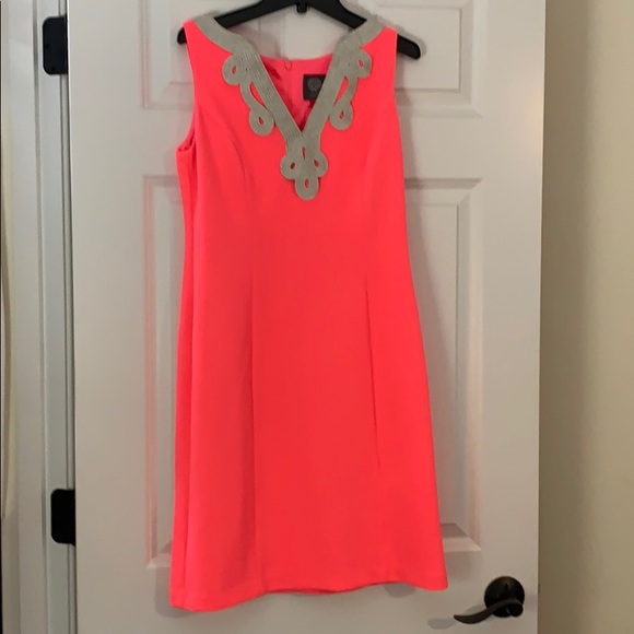 Vince Camuto Dresses & Skirts - Vince Camuto Pink Waffle Dress